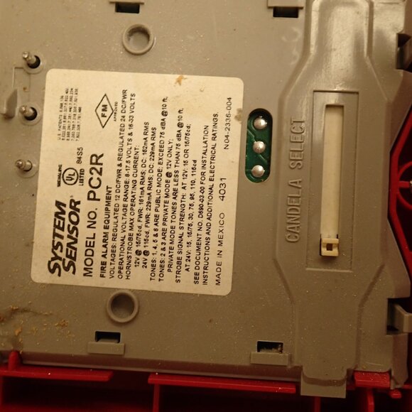 Ceiling Horn Strobe - pre owened - Picture 6 of 6